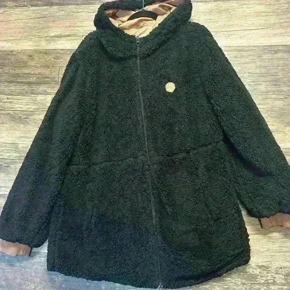 Zyia 3XL Black Zip up jacket - Picture 1 of 3